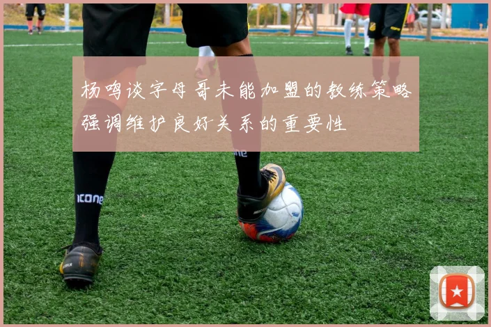 杨鸣谈字母哥未能加盟的教练策略强调维护良好关系的重要性